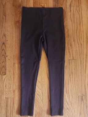 EUC Ann Taylor Brown Skinny Leggings Size Small Petite